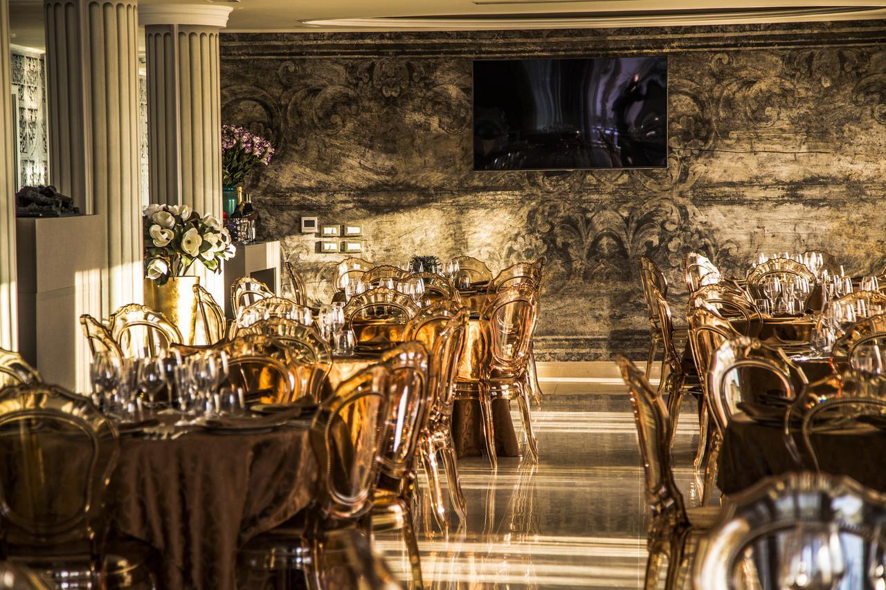 Hotel Villa Pascucci Дуррес Экстерьер фото The interior of the restaurant